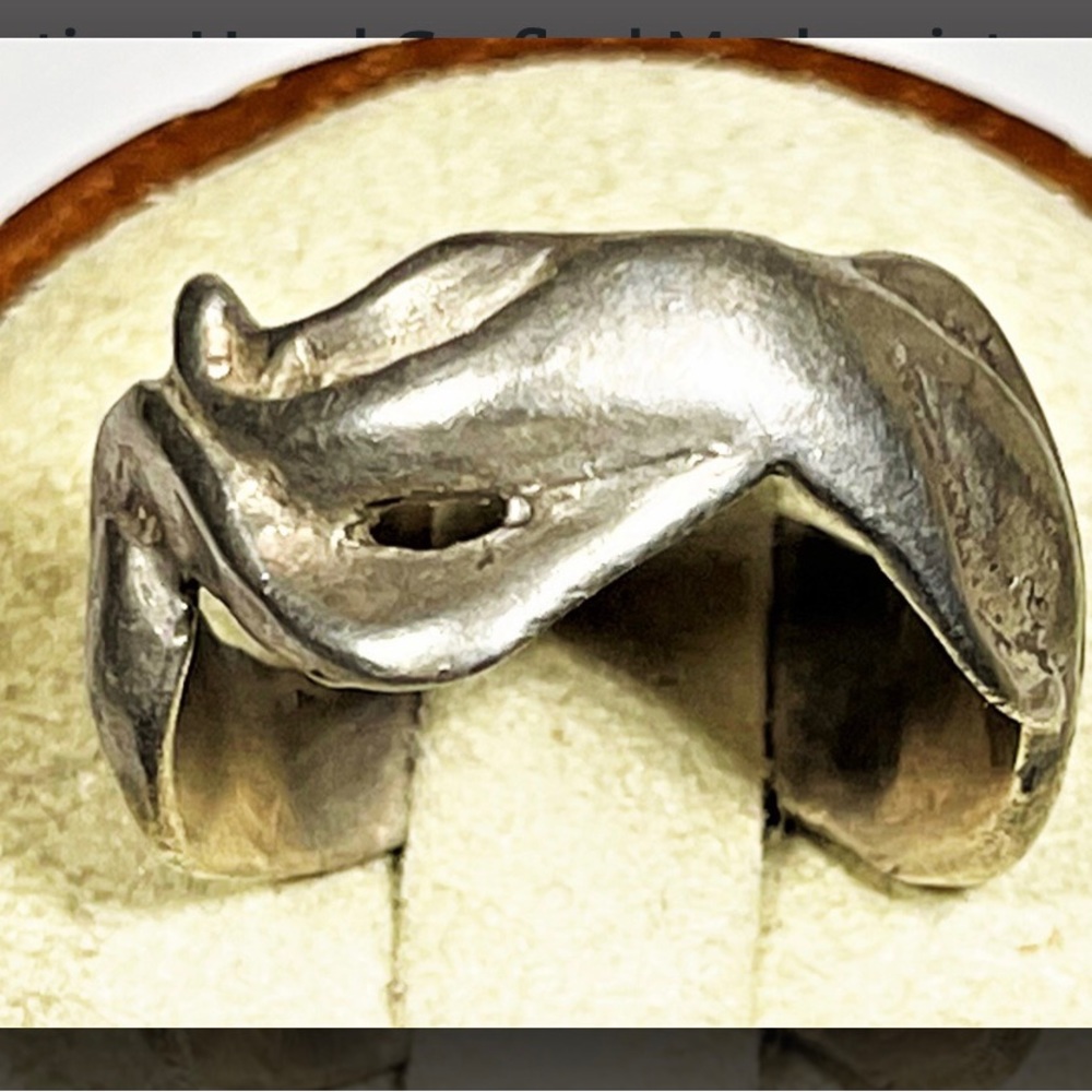Sterling Silver Modernist Ring